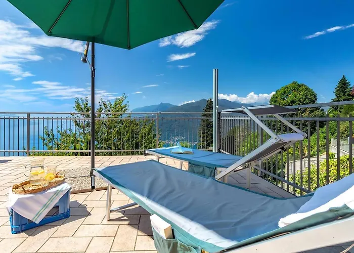 Appartamento Casa Con Terrazza Panoramica Sul Maggiore Maccagno